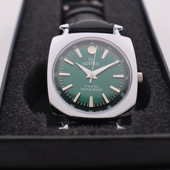 Stylish Swiss Hand-Wound Watch – Roamer ST96 Vintage Men’s Mechanical - Picture 6 of 10